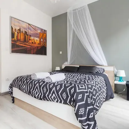 Apartment B Boston, 25m2, Centre, Balcon