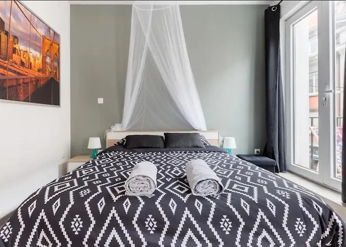 B Boston, 25m2, Centre, Balcon Appartement